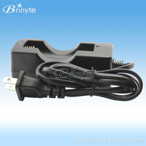 Brinyte 4.2V Universal Plug 18650 Battery Charger (BR121)